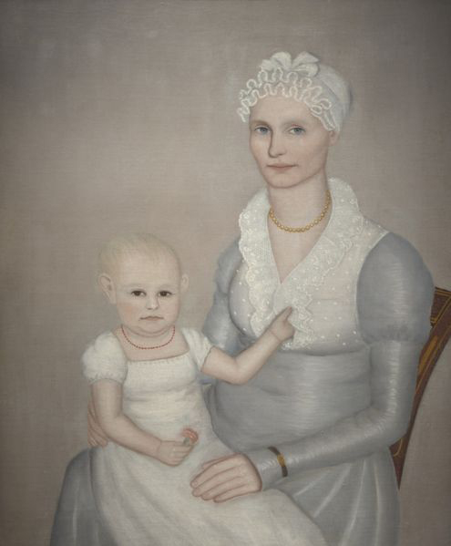 Mrs. Wilbur Sherman and daughter Sarah